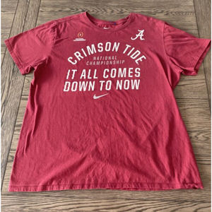 The Nike Tee Alabama Crimson Tide National Championship T-Shirt, Size XL